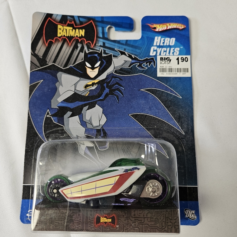The‎ Joker Hero Cycle Hot Wheels Batman